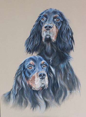 - (Tiere, Hund, Kunst)