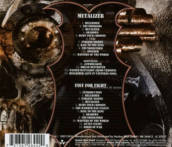 Sabaton CD 2 - (Lied, Song, Metal)