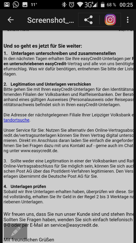 Easycredit Kleinkredit Kredit Schufa