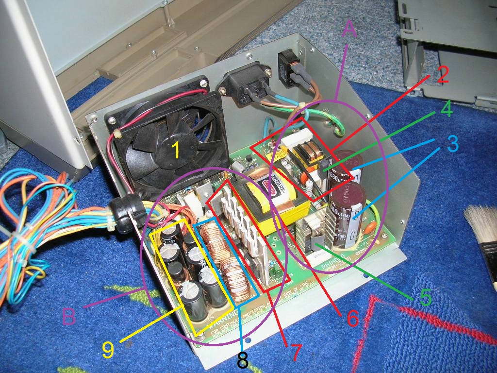 Netzteil Detaillierter Aufbau? (Computer, Technik, Komponenten)