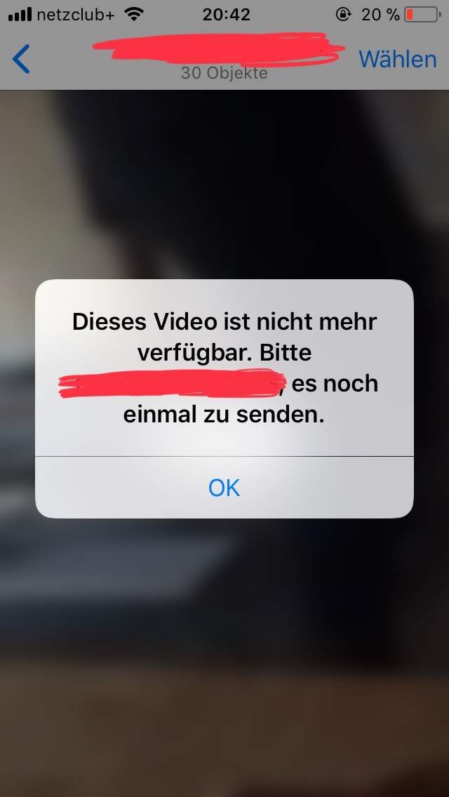 Bilder sind nicht mehr verfügbar auf Whatsapp? (Handy, Smartphone, nichtverfuegbar)