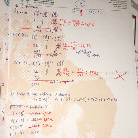 Korrektur2 - (Mathematik, Bernoulli)