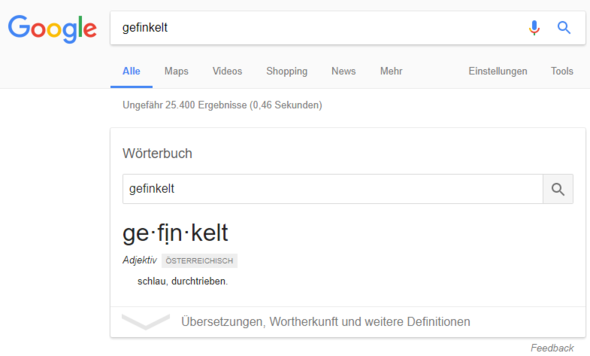 Durchtrieben gewieft Durchtrieben gewieft
