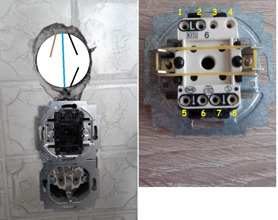 Lichtschalter anschließen, aber WIE ? (Technik, Technologie, Steckdose)