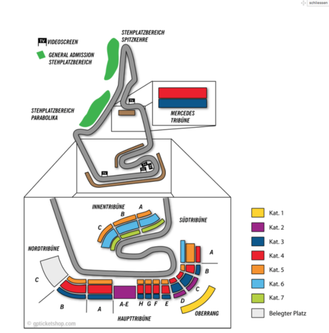 Welche Platze Sind Beim Formel 1 Rennen Am Hockenheimring Die Besten