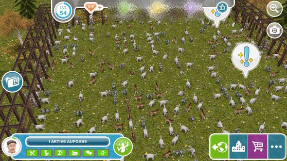Sims Freeplay Petfarm Simoleons LP Cheat Bug - (Sims, Cheat, danke)