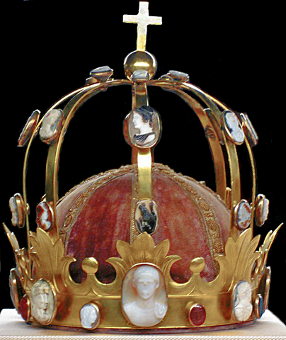 Krone Napoleons im Louvre, fotogr. v. David Liuzzo, Wikimedia Commons - (Politik, Geschichte, Wirtschaft)