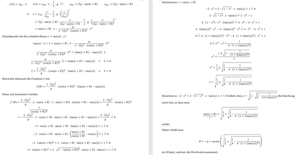 maxWurf - (Studium, Mathematik, Physik)