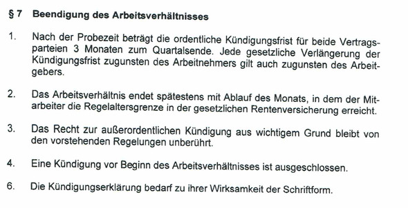 Kündigung wann letztes gehalt Kündigung wann letztes gehalt