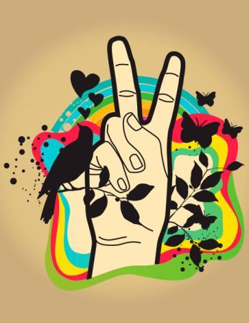 Das Hand Peace - (Teenager, peace)