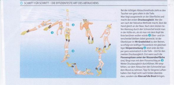 Abtauchen - (Meer, Tauchen)