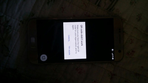 Samsung Galaxy S7 will QR Code am Anfang? (Technik, Handy ...