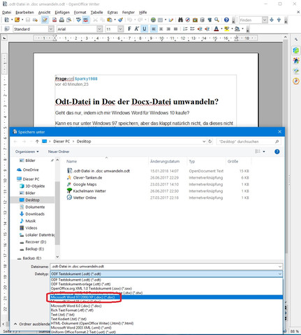 Das beste von Odt Datei In Pdf Umwandeln