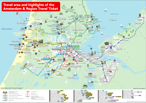 Alle Züge fahren mit dem Amsterdam & Region Travel Ticket? (Bahn, Zug ...
