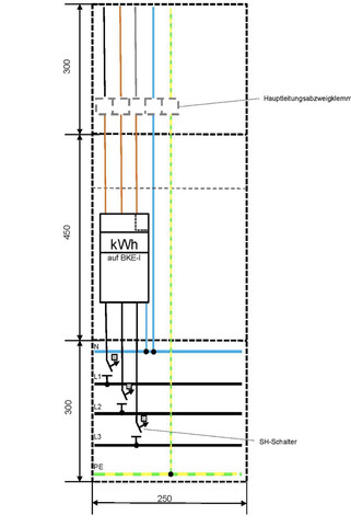 Hausanschluss Elektro Schaltplan