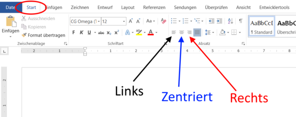 Unterschiedliche Fusszeilen In Word Computer