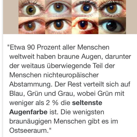 - (Augen, Farbe)