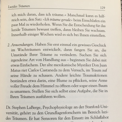 Luzides Träumen  - (Psychologie, Körper, Seele)