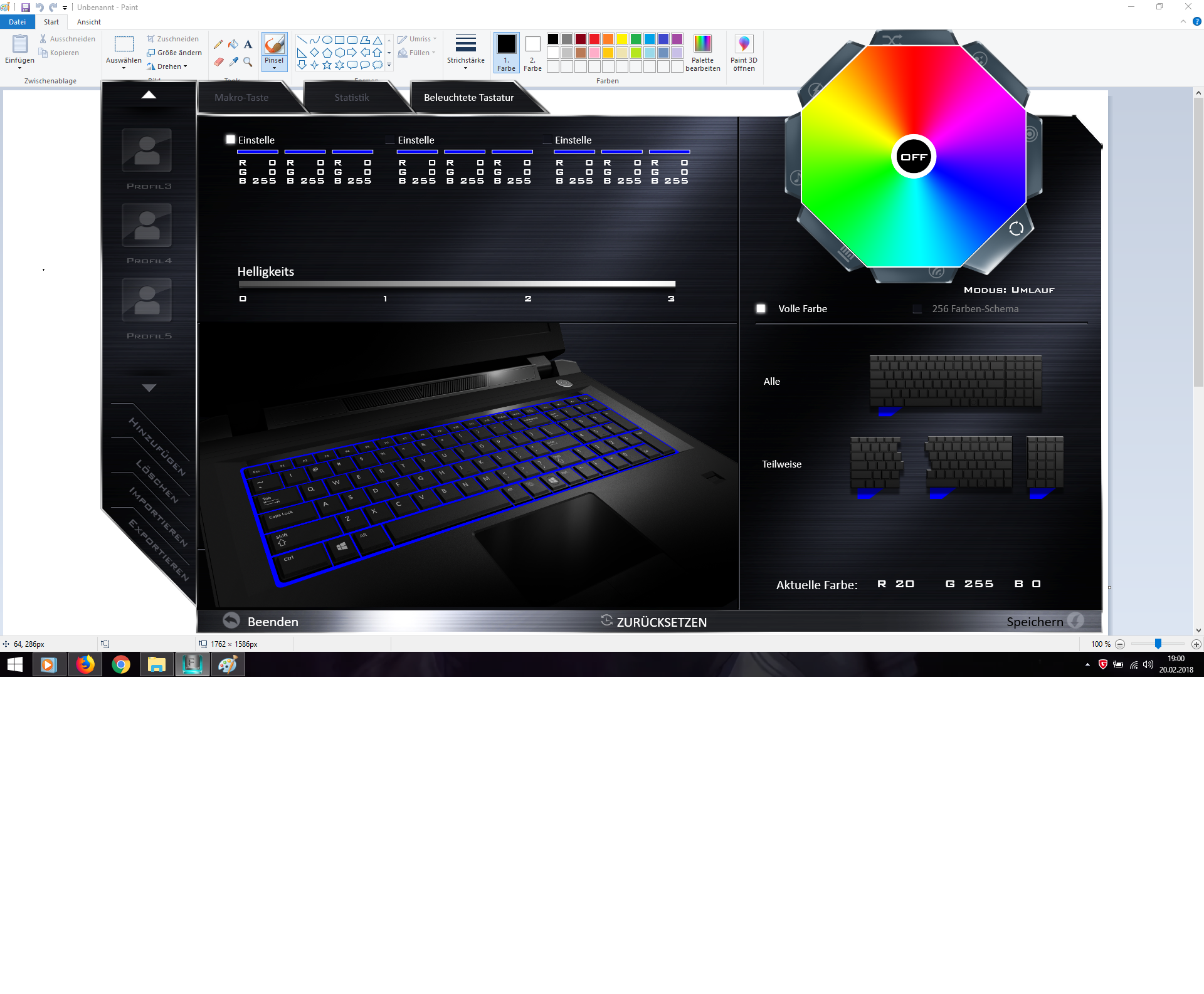 RGB Programme für beleuchtete Tastatur? (Computer, Technik, PC)