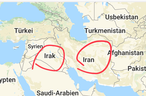 Ist Irak Und Iran Das Selbe Lander Hauptstadt Perser