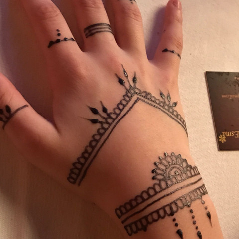   Henna, tatoo, trocken, - (Tattoo, Henna)