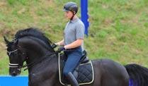 Totilas und Marcel  Rath im Training - mit Helm - (Sport, Pferd, Reiten)