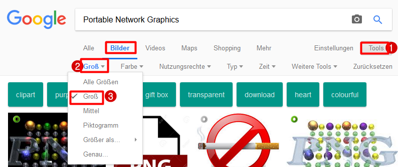 Wie macht man Bilder auf Google schärfer? Pferde, so)