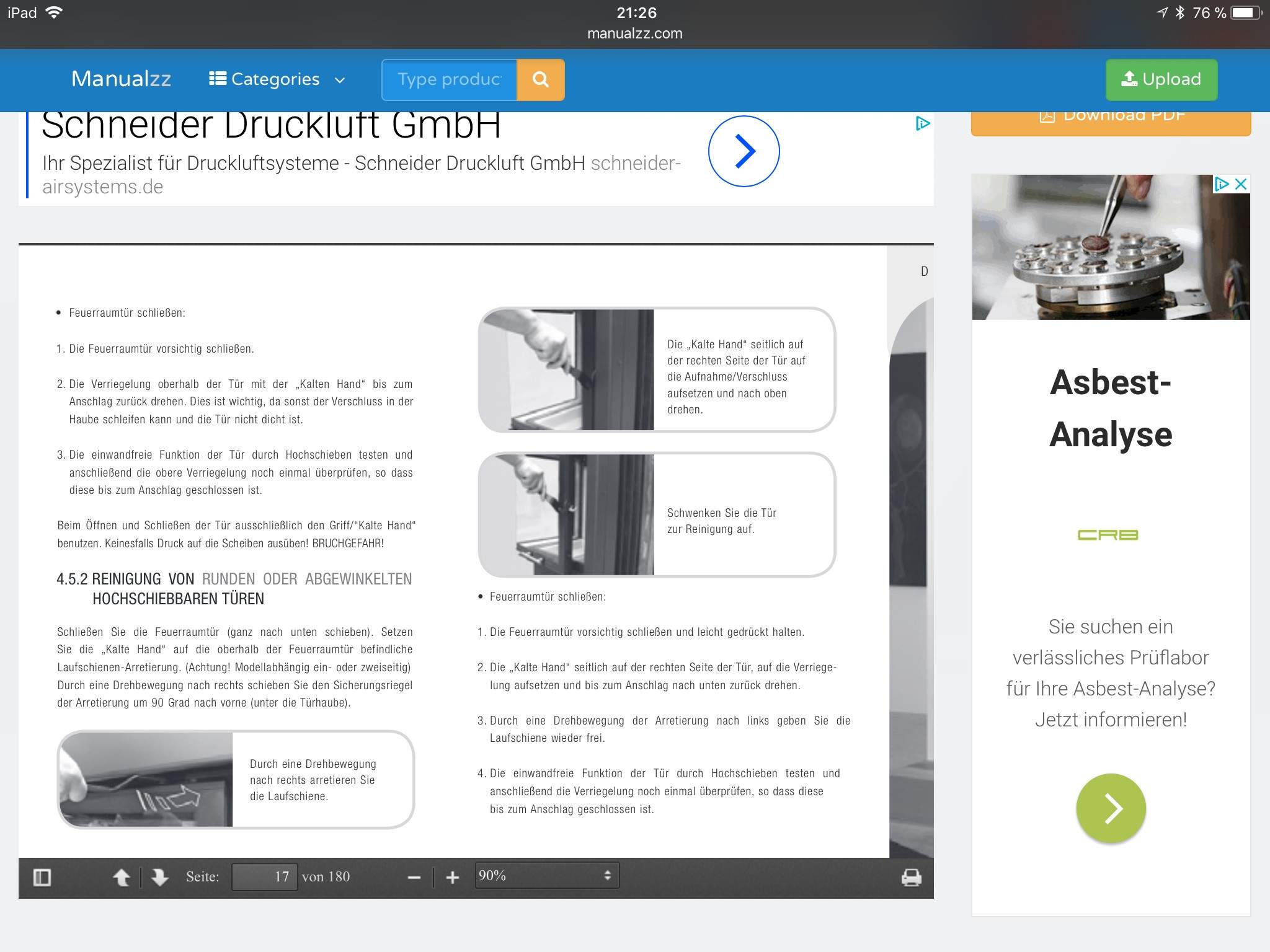 Wie kann ich ein Kaminfenster bei einem offenen Kamin öffnen