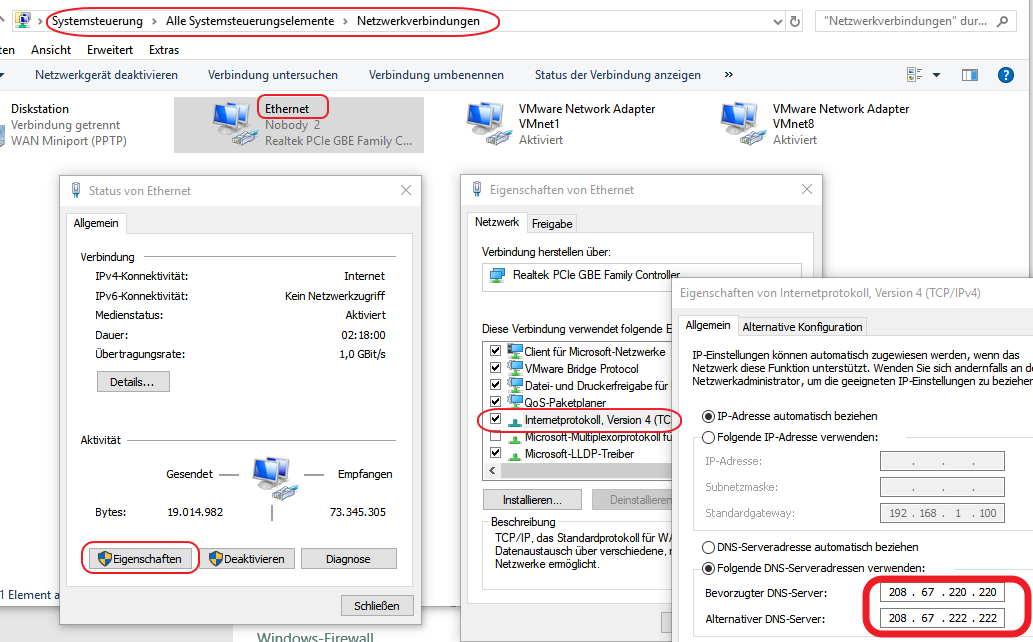 was ist ein vorübergehender DNS-Fehler? (Computer, Windows 10, DNS FEHLER)