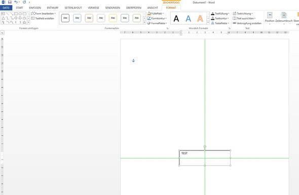 Textfeld In Word Horizontal Und Vertikal Zentrieren Windows