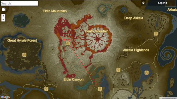 Weg nach Goronia? (Spiele und Gaming, Filme und Serien, Zelda) Weg nach Goronia? (Spiele und Gaming, Filme und Serien, Zelda)