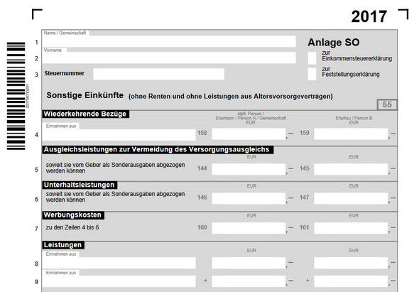 Einnahmen aus nebenberuflicher tätigkeit anlage s