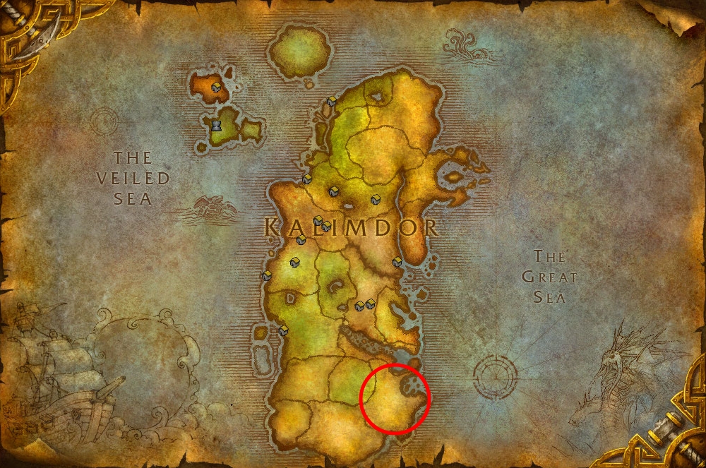 Wie komm ich nach Tanaris? (WOW, World of Warcraft)