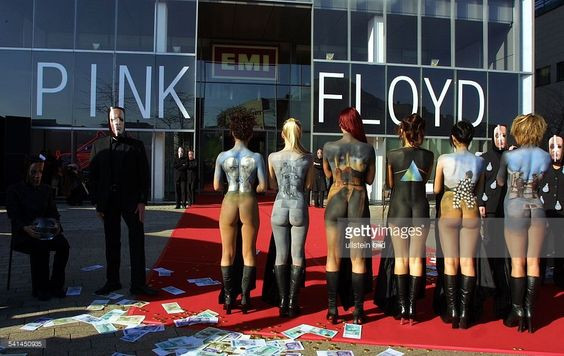  - (Poster, Pink Floyd, Bodypainting)