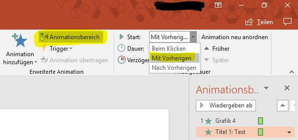 Powerpoint Wie Kann Ich Den Text Und Das Bild Gleichzeitig Erscheinen Lassen Computer Schule Pc