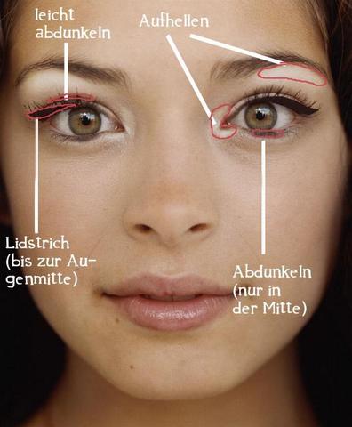 ein berühmtes Beispiel für Mandelaugen - (Beauty, Make-Up, schminken)