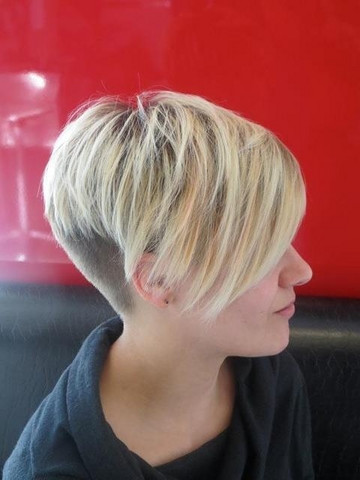 Braune undercut haare frauen Die Undercut