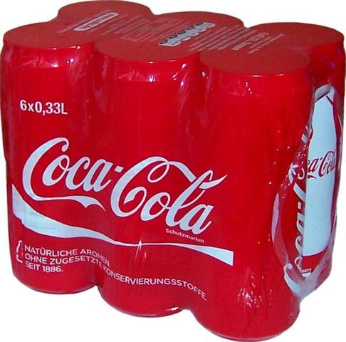 Coca-cola 6er Multipack - (Preis, Cola, Dose)