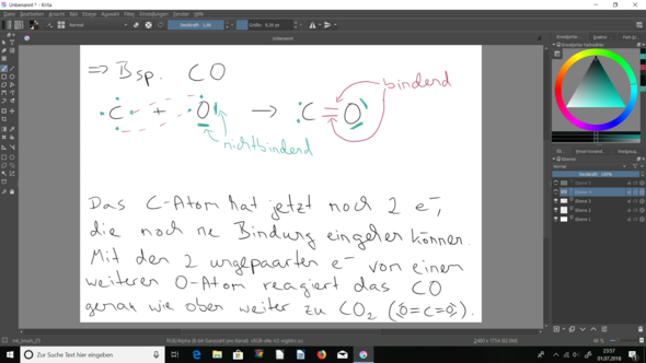 Lewis Schreibweise C Und O Chemie