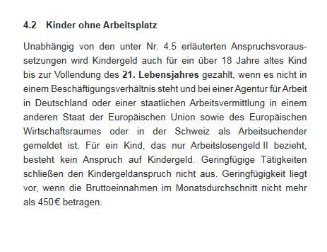 Kindergeld Nach Ausbildungsabbruch Recht Ausbildung Und Studium