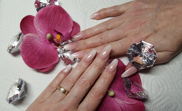 Gelnagel Ideen Glitzer Und Steinchen Beauty