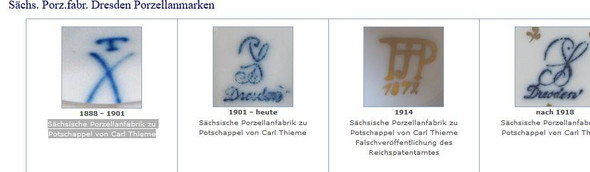 Wer kennt diese Porzellanmarke