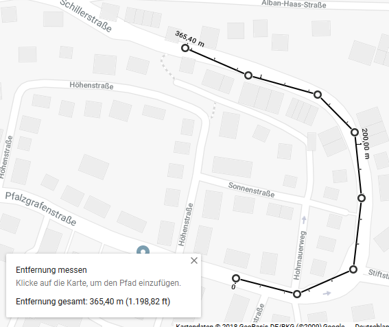  - (joggen, laufen, Google Maps)