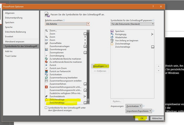 Bild Ersetzen In Powerpoint Wo Ist Das Aufklappbare Menu Mit Der Option Zwischenablage Hin Computer Technik Technologie