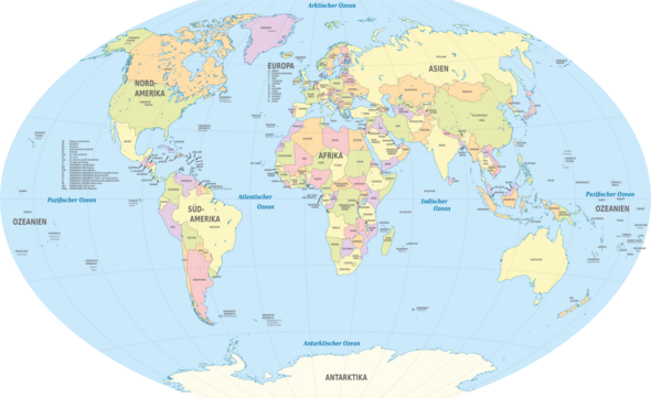 Warum Ist Deutschland Europa In Der Mitte Der Weltkarte Politik Reisen Und Urlaub Geografie