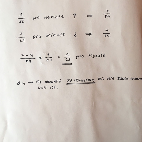 Ausrechnungen - (Mathematik, Rätsel)