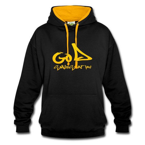 God smiles at you
Hoodie mit christlichen Inhalt - (Kleidung, christlich)