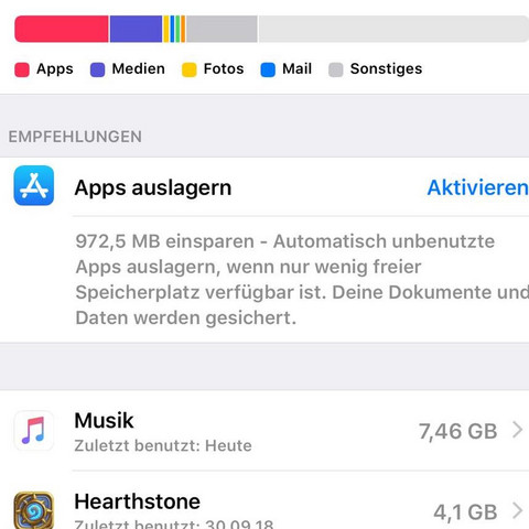 Mit Musik  - (Handy, Smartphone, Apple)
