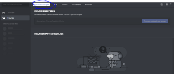 Wie suche ich in Discord nach Jemanden? (Computer, Instant Messaging)