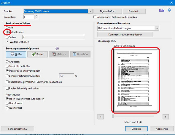 Pdf Von 2 Seiten Pro Blatt Zu Einer Seite Pro Blatt Computer Pdf Datei
